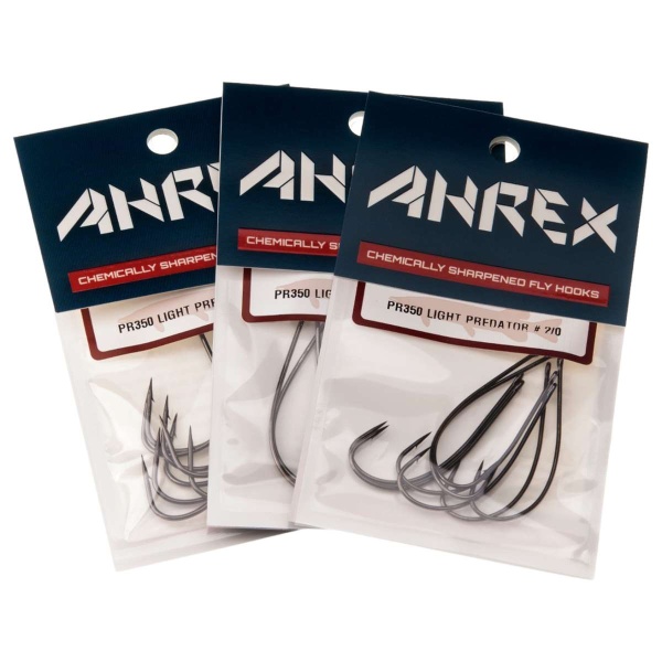 Ahrex Pr350 Light Predator, Barbed #4/0 Fly Tying Hooks